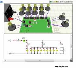 Software de simulación de laboratorio virtual de Tecnologías