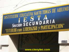 Institución educativa Santo Tomás de Aquino en Titiribí, cuna de Alberto Ospina Taborda