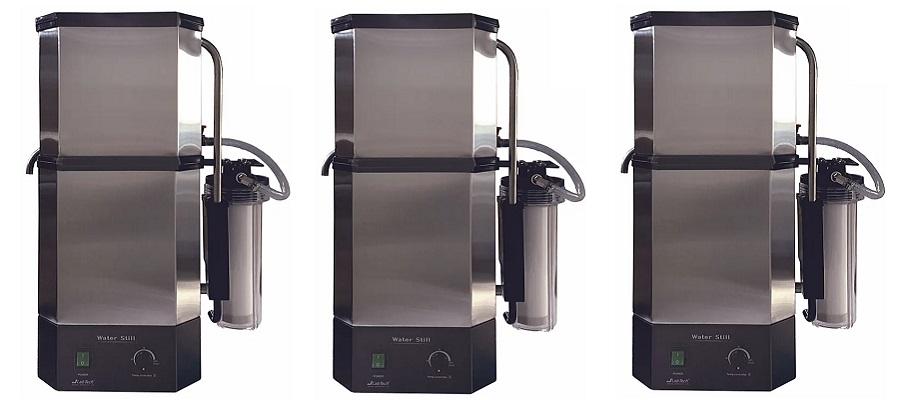 Destilador de agua básico, con Pre-filtro, Labtech LWD-208SF 