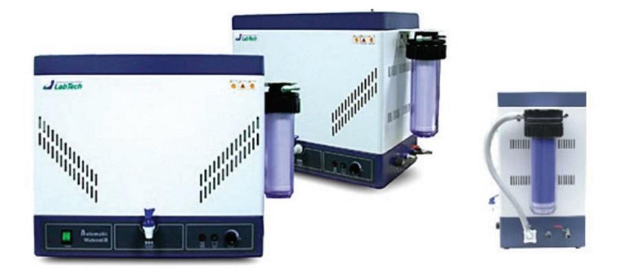 Destilador de agua automático Labtech LWD-3004 3008 y 3012 