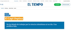 Alberto Ospina Taborda - Presidente y Fundador de Cienytec Ltda