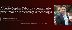 Alberto Ospina Taborda - Presidente y Fundador de Cienytec Ltda