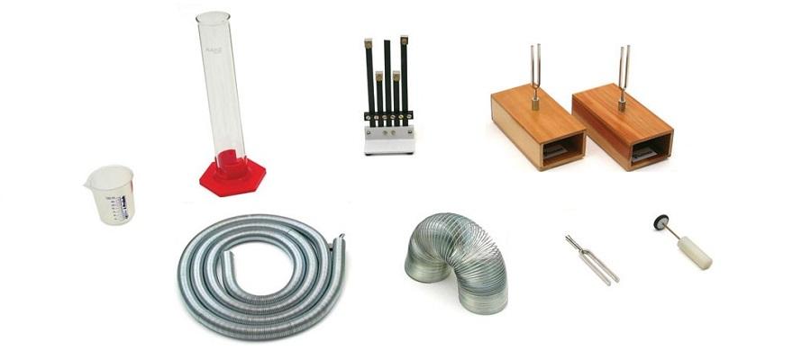 Aparatos Azeheb para el estudio de acústica y ondas