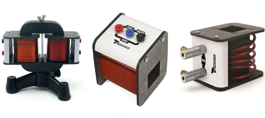 Aparatos Azeheb para el estudio de el electromagnetismo