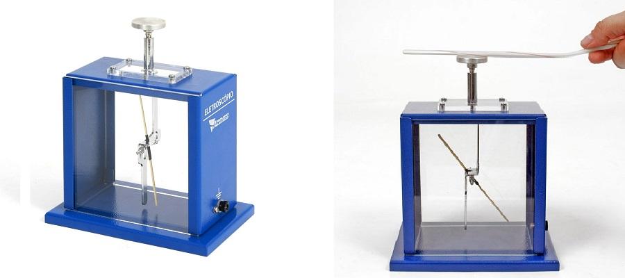 Aparatos Azeheb para el estudio de la electrostática