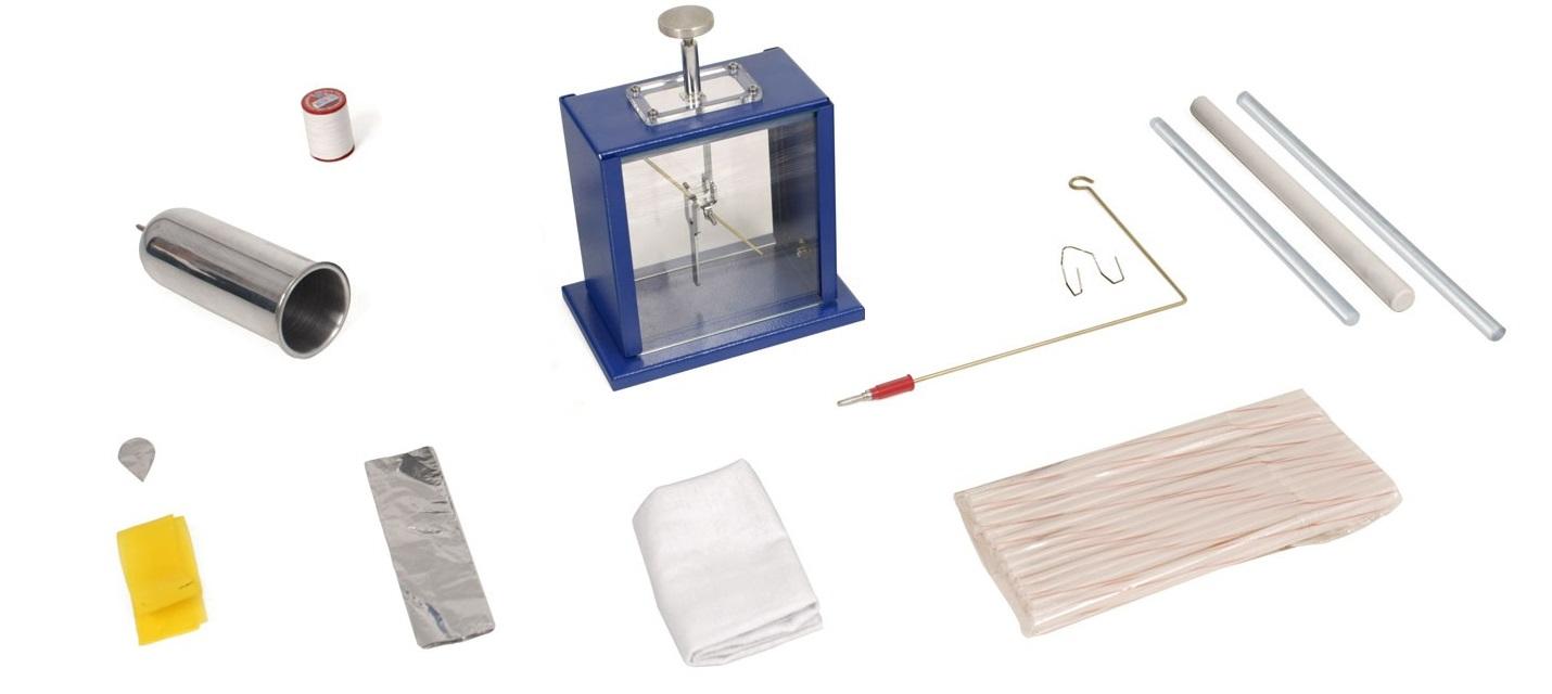 Aparatos Azeheb para el estudio de la electrostática