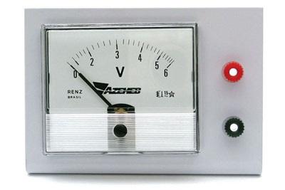 Voltímetro Didáctico Analógico Azeheb AZB-154
