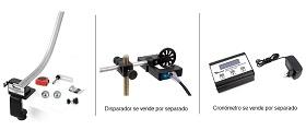 Aparatos Azeheb para estudio de la física mecánica de lanzamiento de proyectiles en Colombia