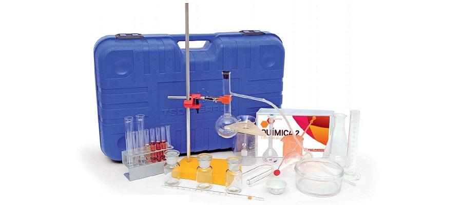 Laboratorios didácticos de química Básica y Avanzada en maletas