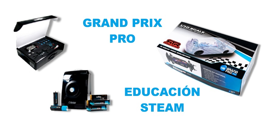 Laboratorios didácticos Serie Grand Prix de autos alimentados con hidrógeno de Horizon Educational Colombia