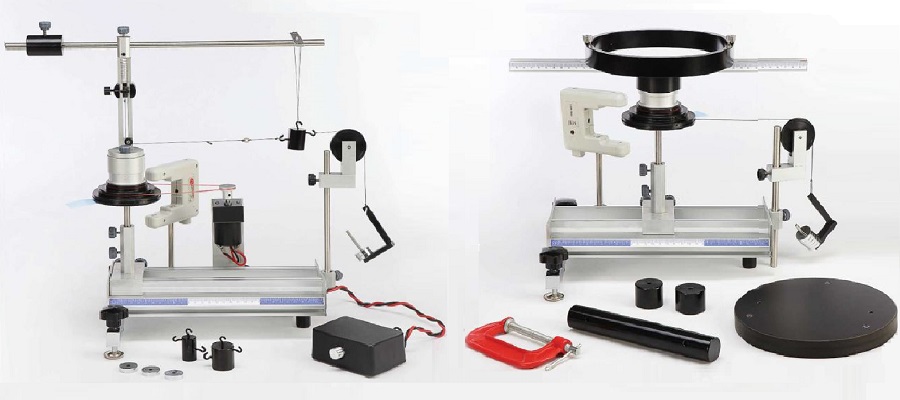 Aparatos para laboratorios de Fuerza Centrípeta e Inercia Rotacional F11 SF Scientific en Colombia