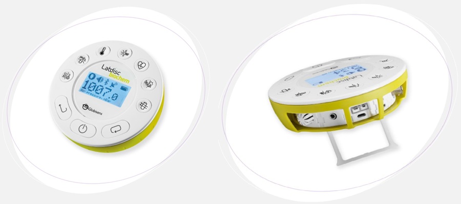 Recolector de datos Labdisc de Biochem para laboratorios de bio-química en Colombia