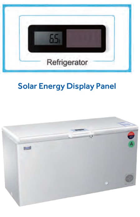 Refrigeradores y neveras para vacunas en Colombia Haier HBC-260 Vol. 260 litros