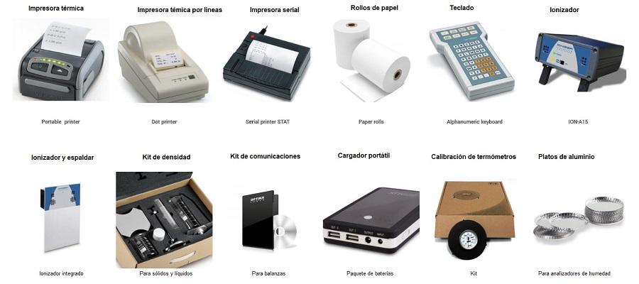 Accesorios para Balanzas de laboratorio en Colombia