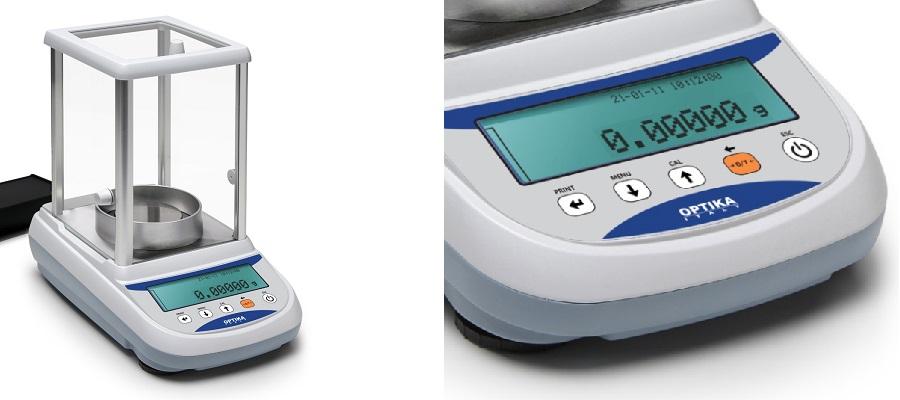Balanzas semimicro para laboratorio marca Optika  en Colombia