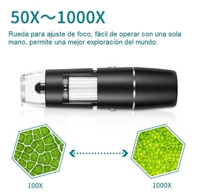 Microscopio digital 1000X con Wifi