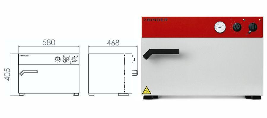Hornos análogos de convección natural de la marca Binder