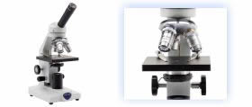 Microscopio biológico educativo clásico Optika M-100FX