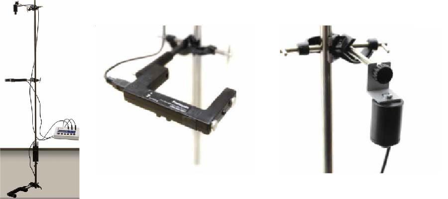 Kit para el estudio de la caída libre de un cuerpo Optika 5455