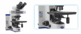 Microscopio para rutina en el laboratorio, investigación, universidad marca Optika en Colombia