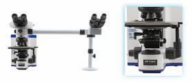 Microscopio para rutina en el laboratorio, investigación, universidad marca Optika en Colombia