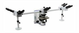 Microscopio para rutina en el laboratorio, investigación, universidad marca Optika en Colombia