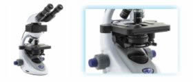 Microscopio para rutina en el laboratorio, investigación, universidad marca Optika en Colombia