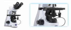 Microscopio para rutina en el laboratorio, investigación, universidad marca Optika en Colombia