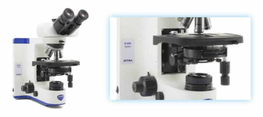 MICROSCOPIOS DE LUZ POLARIZADA OPTIKA SERIE 1000