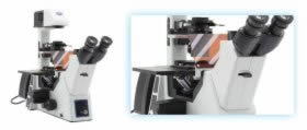 Microscopios invertidos Optika IM-5 para el laboratorio en Colombia