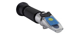 Refractómetros de mano marca Optika Italia HR-130N de 0 a 32 °Brix