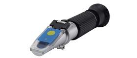 Refractómetros de mano marca Optika Italia HR-110N de 0 a 20 °Brix
