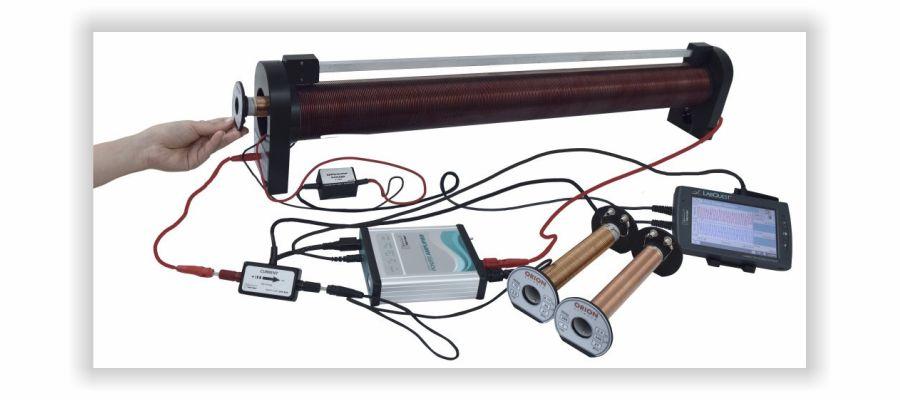 Aparatos Orion para el estudio de la Inducción magnética versión Vernier