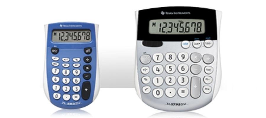 Calculadora para educación primaria Texas instruments TI en Colombia