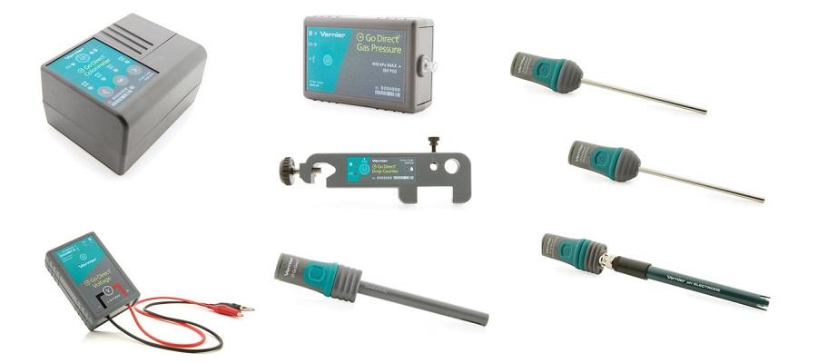 Kits de sensores Vernier para laboratorio de química en Colombia