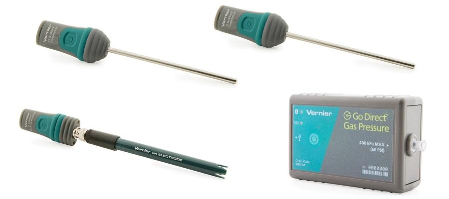 Kits de sensores Vernier para laboratorio de química en Colombia