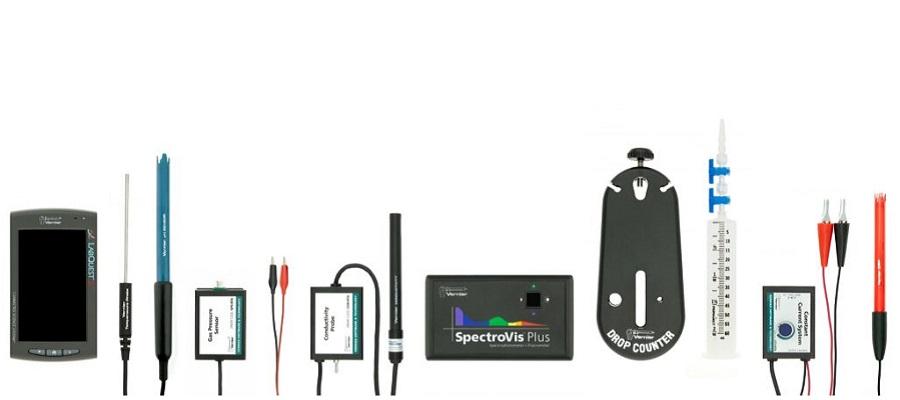 Kits de sensores Vernier para laboratorio de química en Colombia