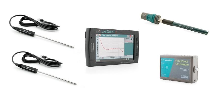 Kits de sensores Vernier para laboratorio de química en Colombia