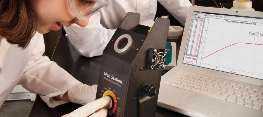 Sistemas de adquisición de datos para laboratorios de Química - Pureza